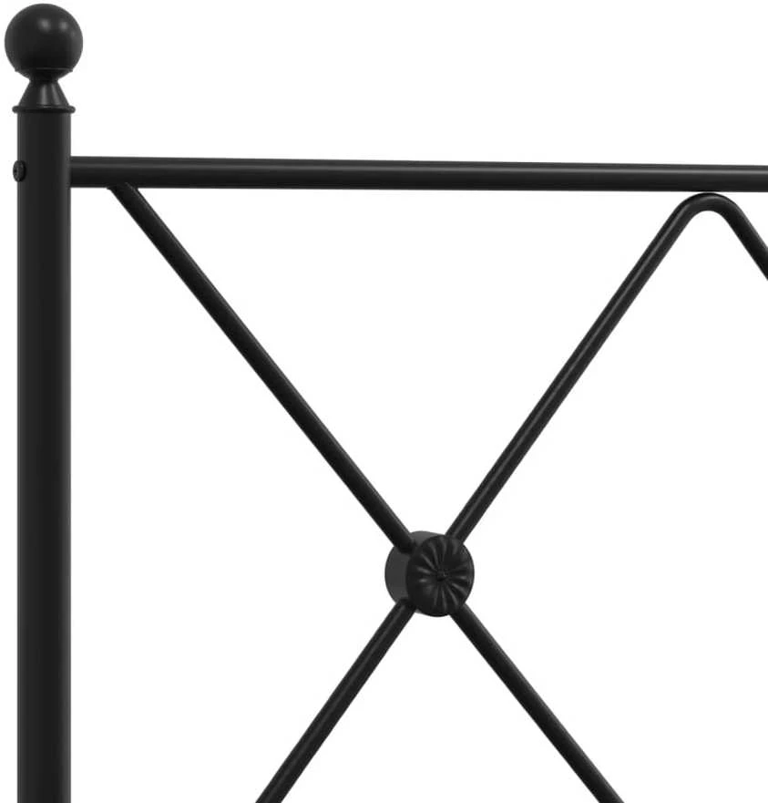 Metalinis galvūgalis, juodos spalvos, 80cm