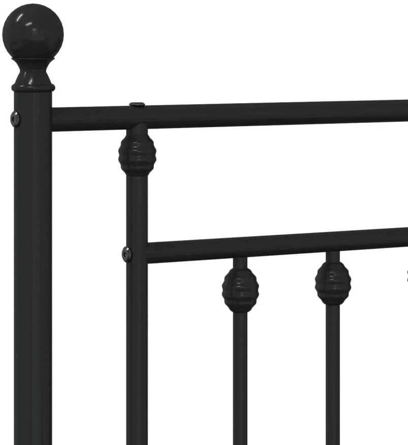 Metalinis galvūgalis, juodos spalvos, 80cm