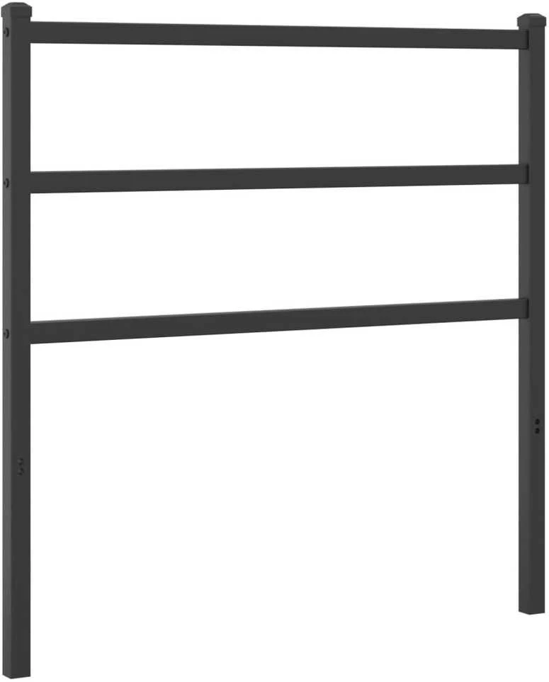 Metalinis galvūgalis, juodos spalvos, 90cm