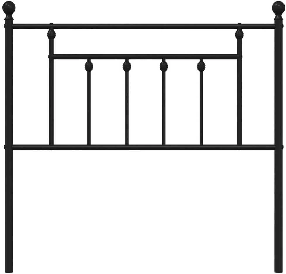 Metalinis galvūgalis, juodos spalvos, 90cm
