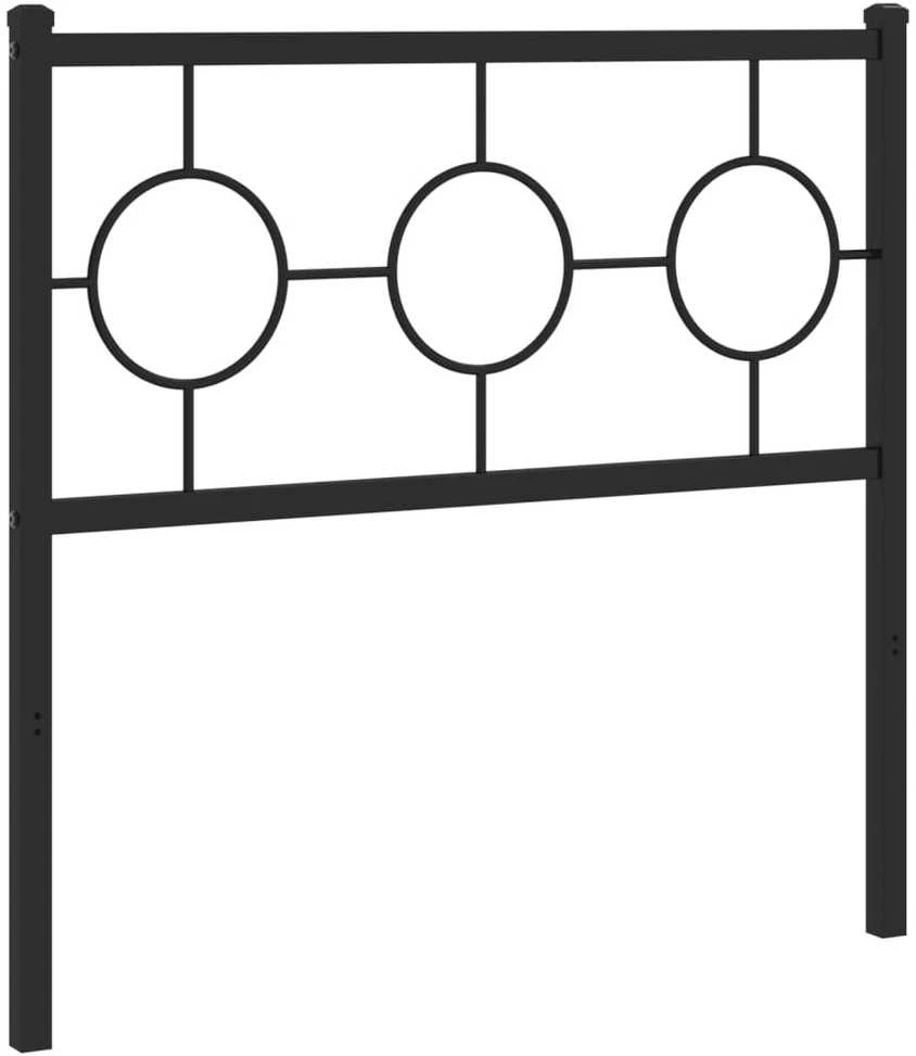 Metalinis galvūgalis, juodos spalvos, 90cm