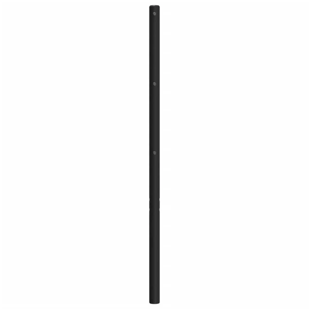 Metalinis galvūgalis, juodos spalvos, 90cm