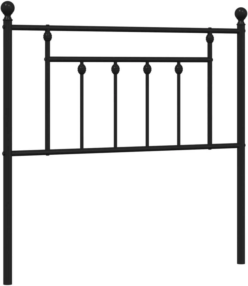 Metalinis galvūgalis, juodos spalvos, 90cm