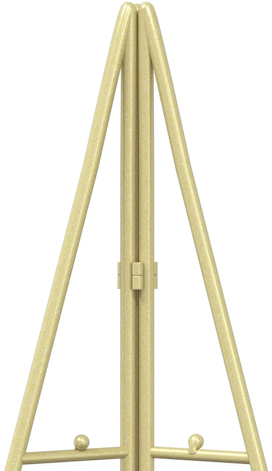 Metalinis Kalėdų medis KUOPIO 140 cm Plienas Auksinė
