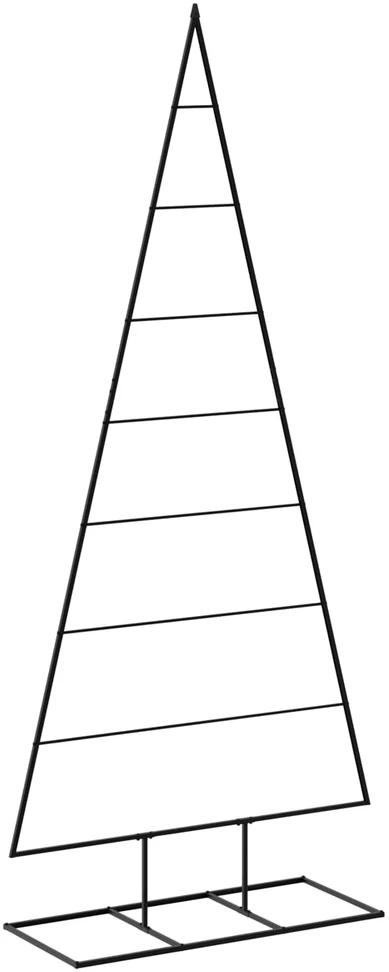 Metalinis Kalėdų medis KUOPIO 210 cm Metalas Juoda