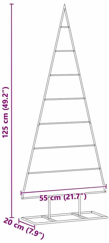 Metalinis Kalėdų medis Auksinė 125 cm