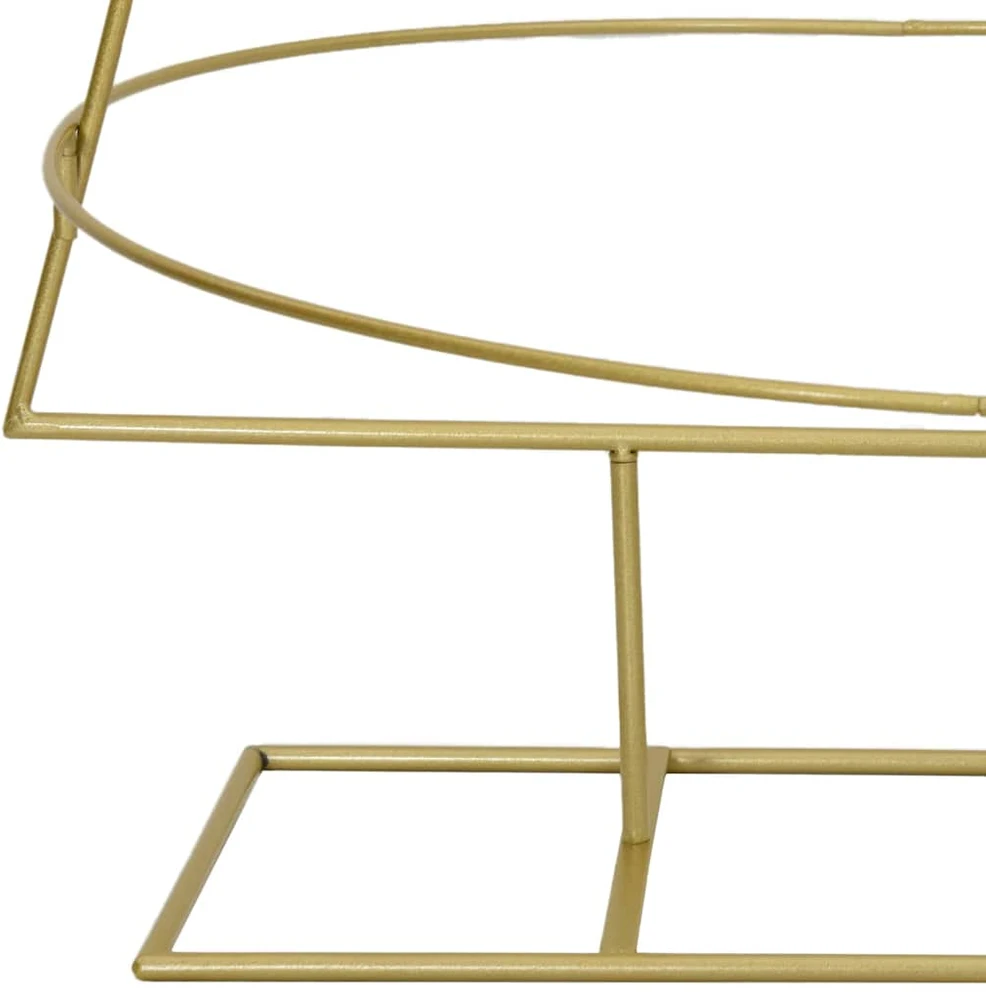Metalinis Kalėdų medis s stovu Auksinė 148 cm
