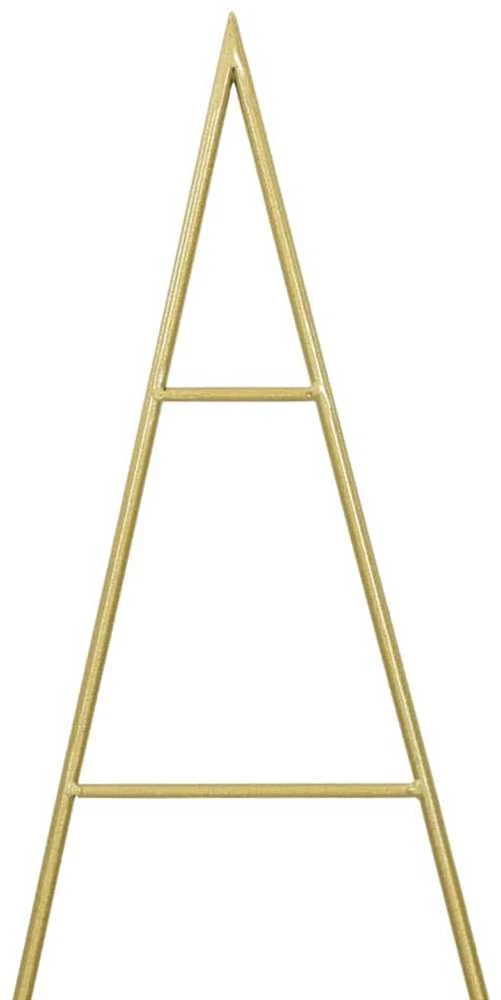 Metalinis Kalėdų medis Auksinė 150 cm