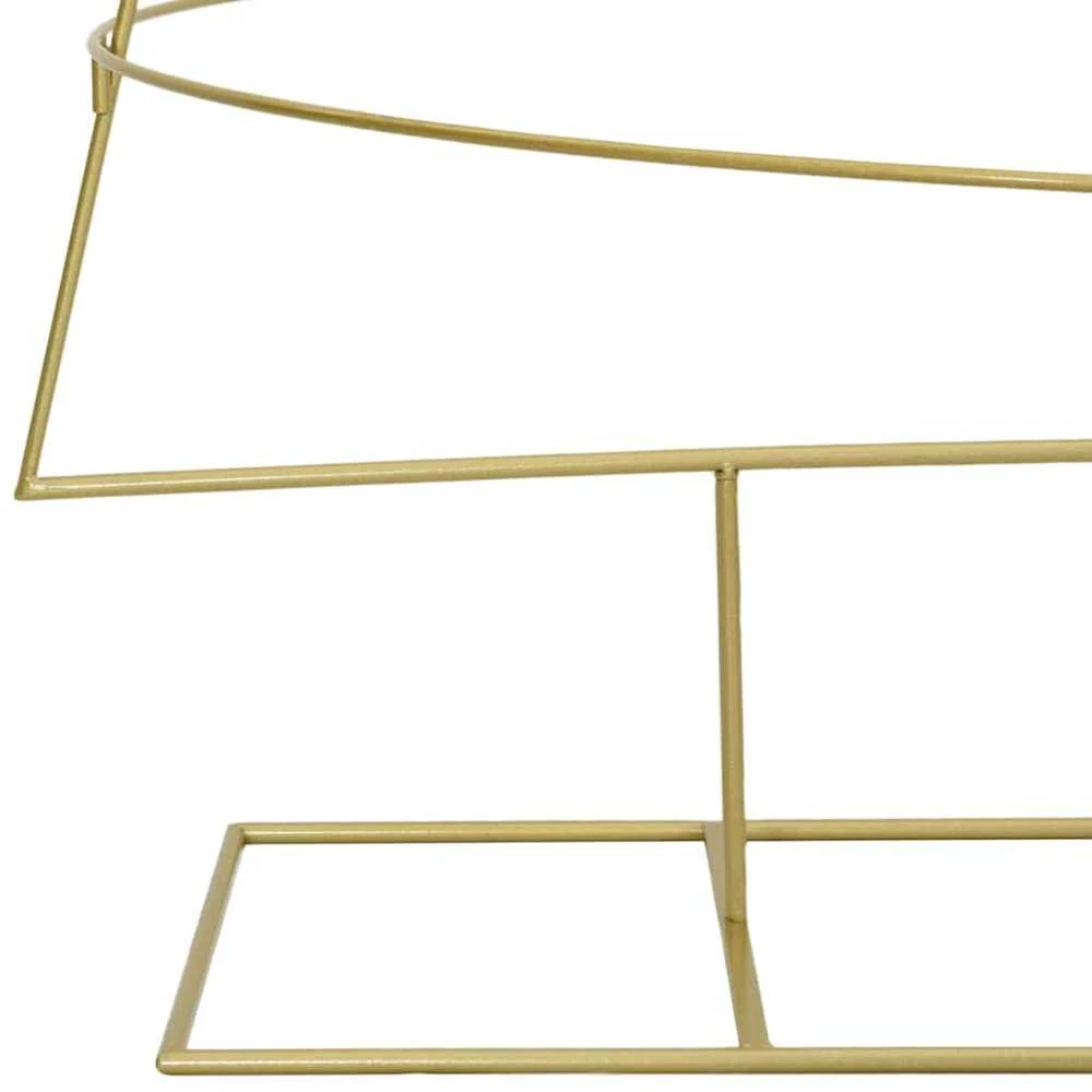 Metalinis Kalėdų medis s stovu Auksinė 209 cm