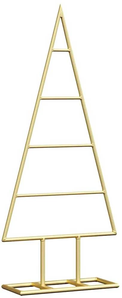 Metalinis Kalėdų medis Auksinė 60 cm