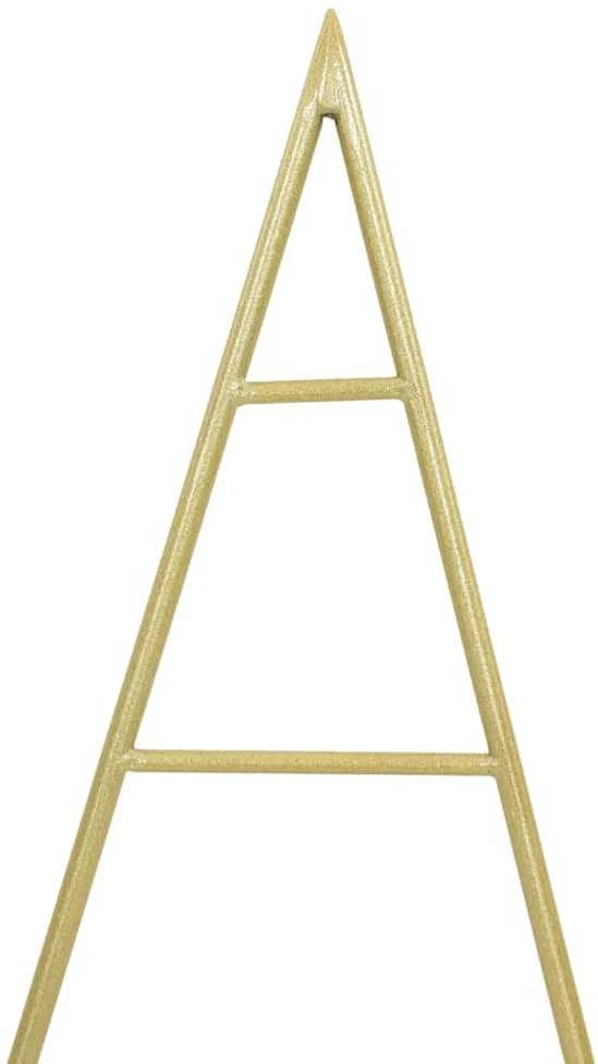Metalinis Kalėdų medis Auksinė 60 cm