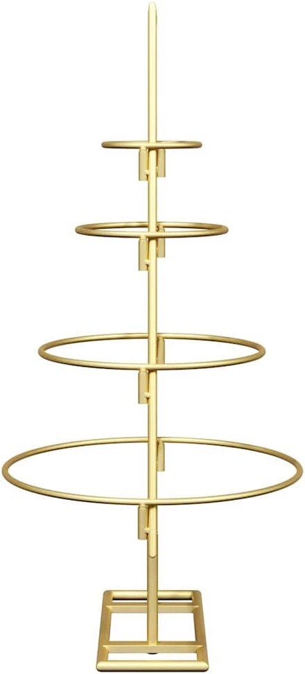 Metalinis Kalėdų medis s stovu Auksinė 60 cm