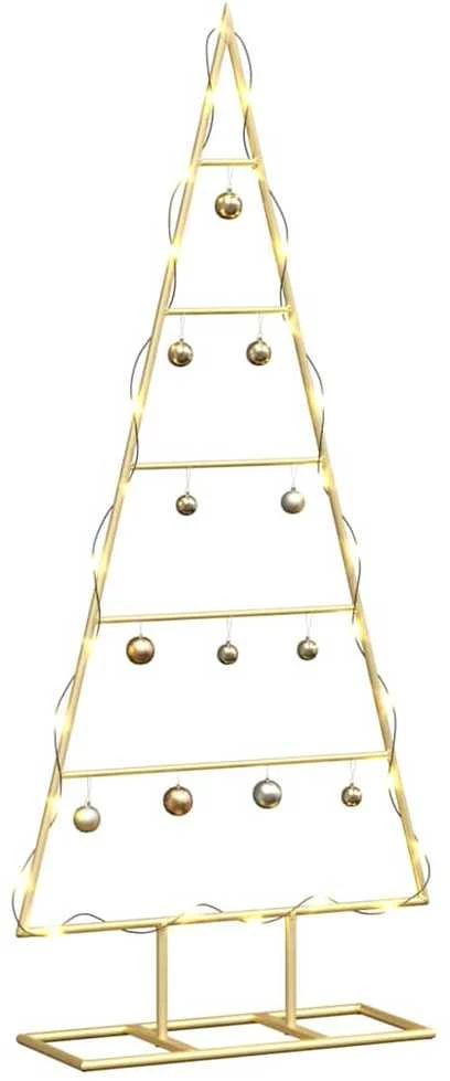 Metalinis Kalėdų medis Auksinė 90 cm