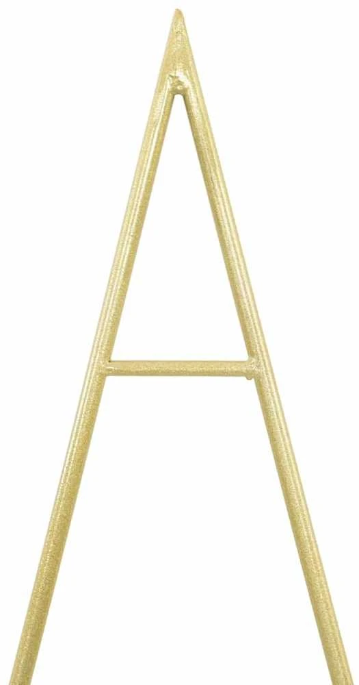 Metalinis Kalėdų medis Auksinė 90 cm