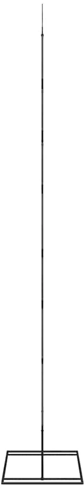 Metalinis Kalėdų medis Juoda 210 cm Plienas