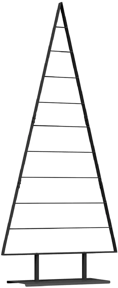Metalinis Kalėdų medis s stovu Juoda 210 cm Plienas