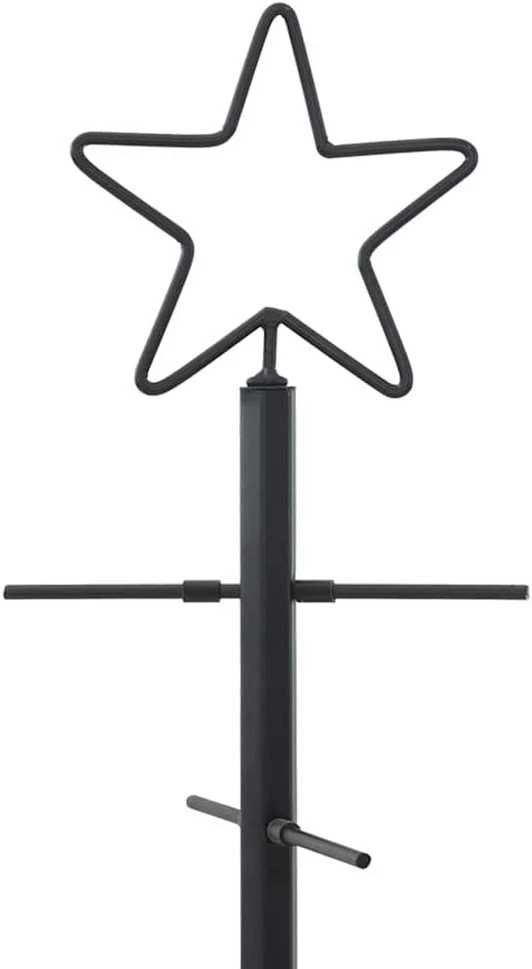 Metalinis Kalėdų medis Juoda 59,5 cm