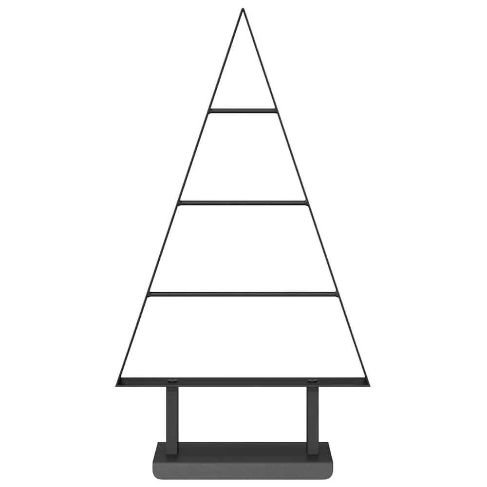 Metalinis Kalėdų medis Juoda 60 cm Plienas
