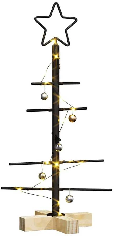 Metalinis Kalėdų medis Juoda 59,5 cm