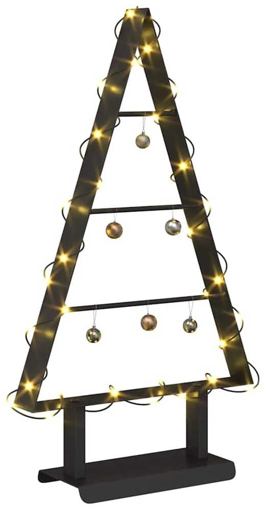 Metalinis Kalėdų medis Juoda 60 cm Plienas