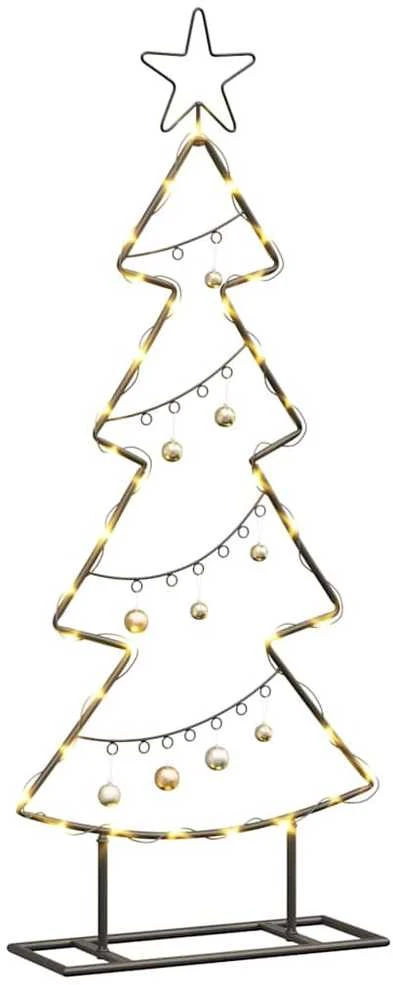 Metalinis Kalėdų medis Juoda 90,5 cm Plienas