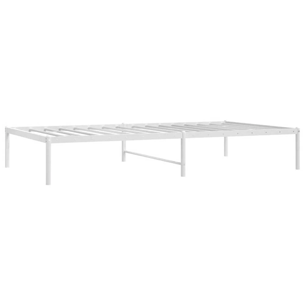 Lova Metalinis lovos rėmas, baltos spalvos, 100x190 cm