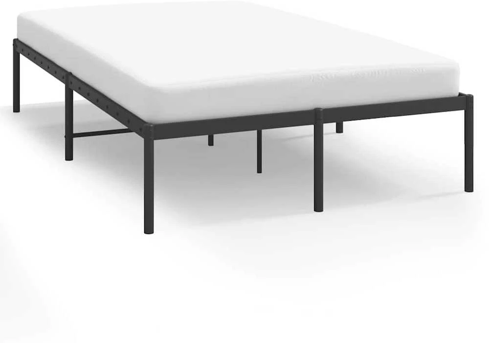 Lova Metalinis lovos rėmas, juodos spalvos, 135x190cm