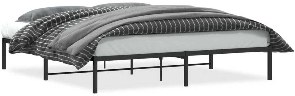 Lova Metalinis lovos rėmas, juodos spalvos, 183x213cm