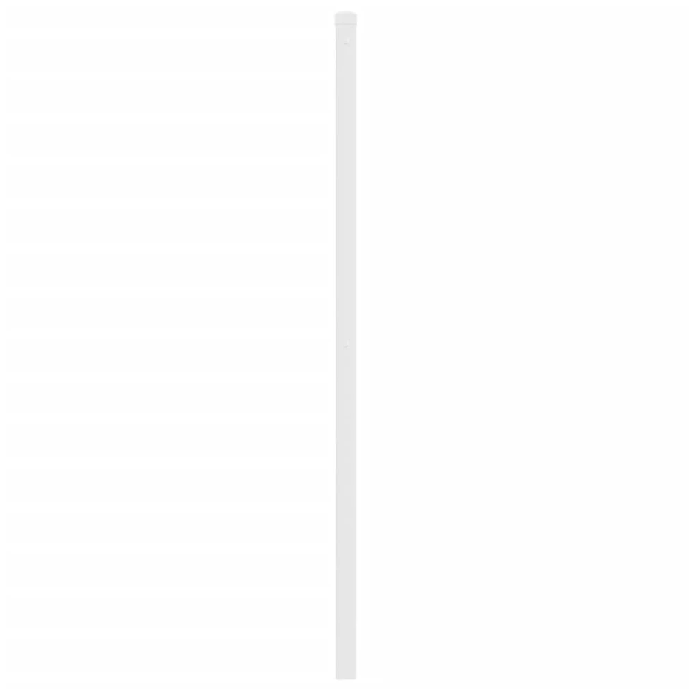 Metalinis galvūgalis, baltos spalvos, 160cm