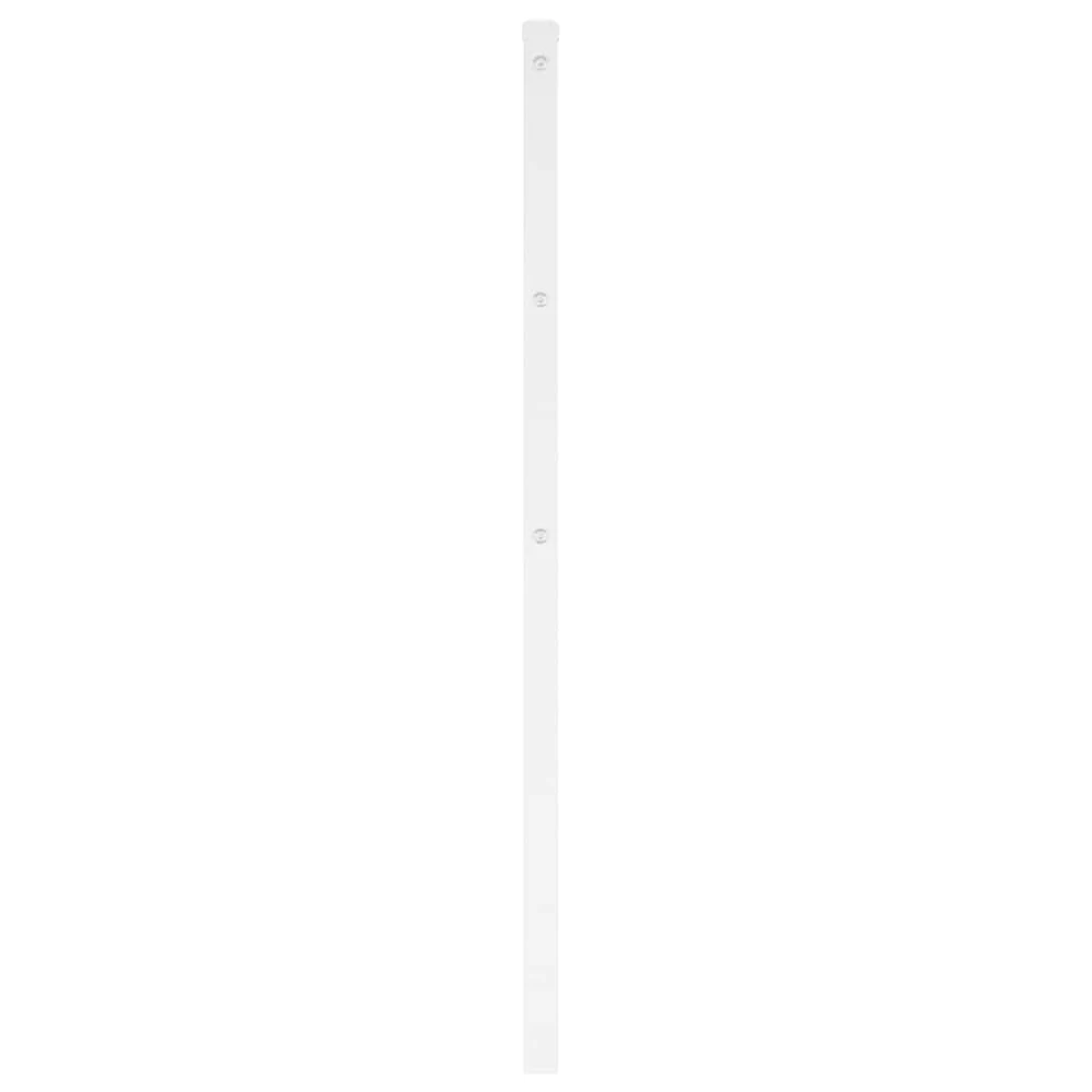 Metalinis galvūgalis, baltos spalvos, 107cm