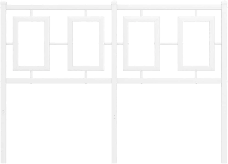 Metalinis galvūgalis, baltos spalvos, 120cm