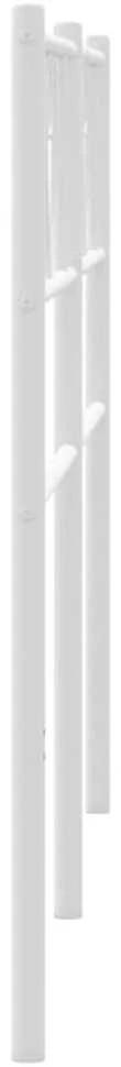 Metalinis galvūgalis, baltos spalvos, 193cm