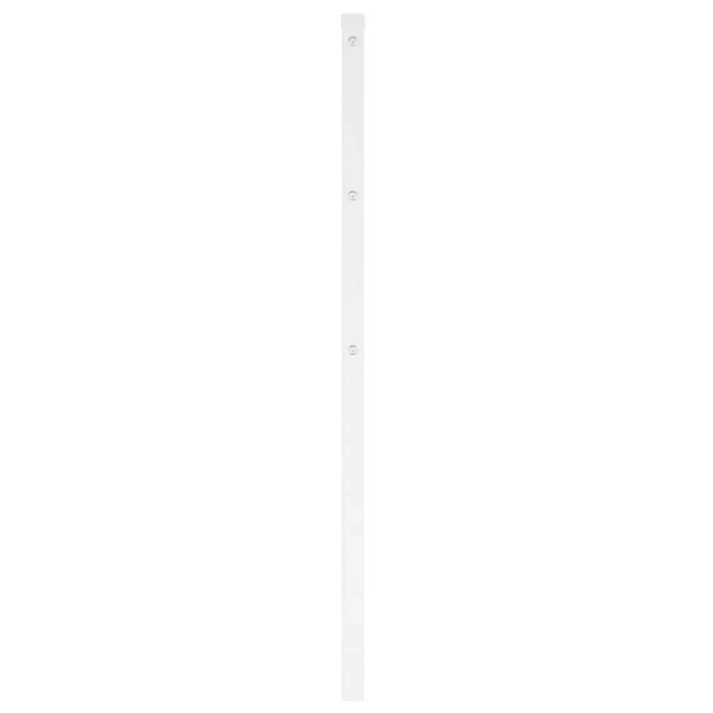 Metalinis galvūgalis, baltos spalvos, 100cm