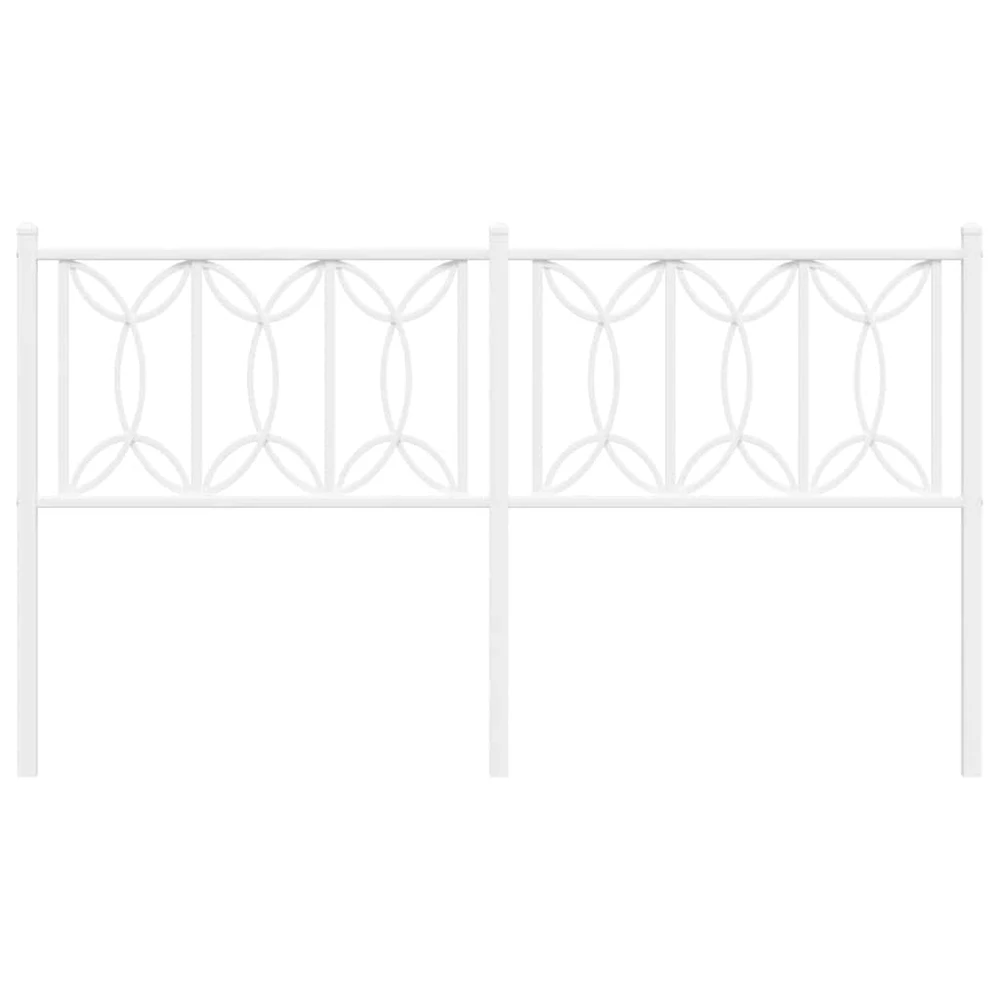 Metalinis pakaitinis galvūgalis, baltos spalvos, 150cm