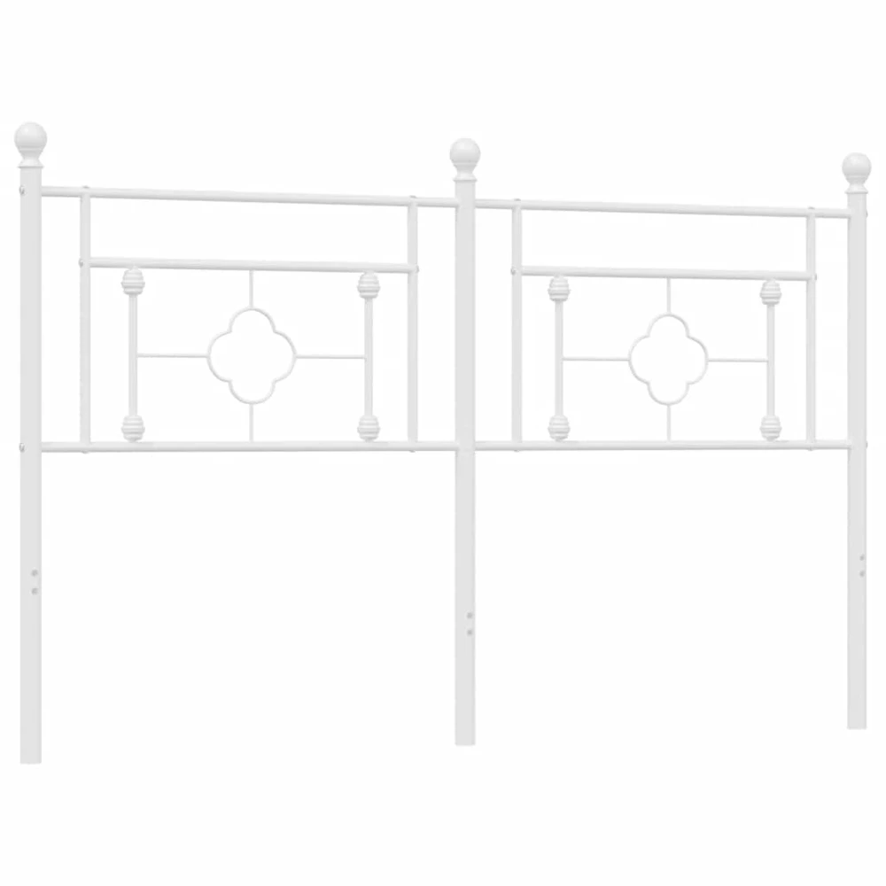 Metalinis pakaitinis galvūgalis, baltos spalvos, 160cm