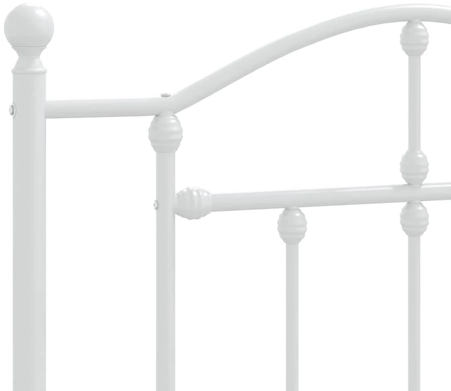 Metalinis galvūgalis, baltos spalvos, 100cm