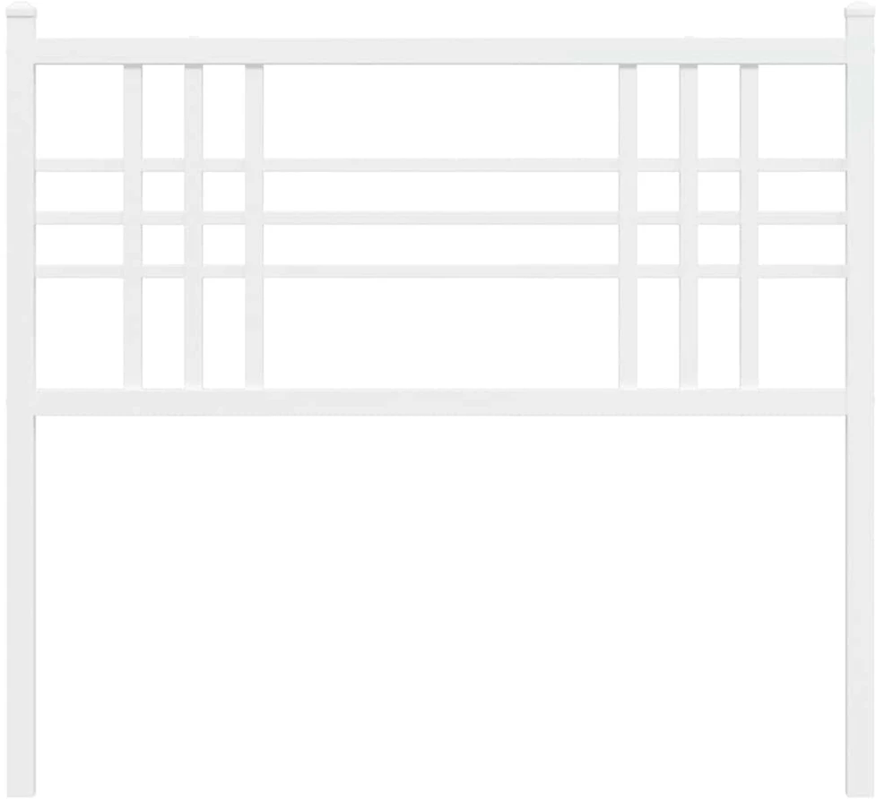 Metalinis galvūgalis, baltos spalvos, 100cm