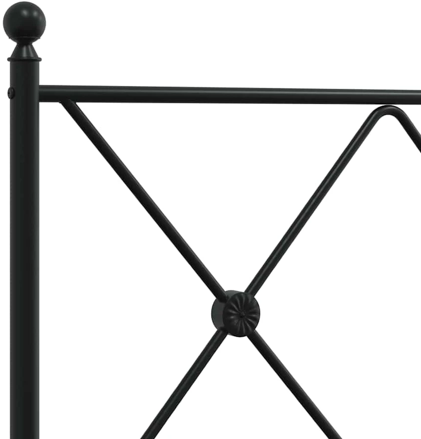 Metalinis galvūgalis, juodos spalvos, 75cm