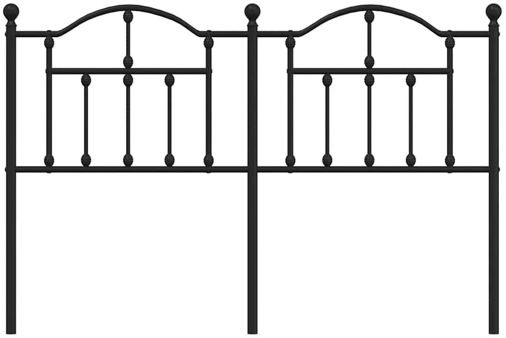 Metalinis galvūgalis, juodos spalvos, 150cm