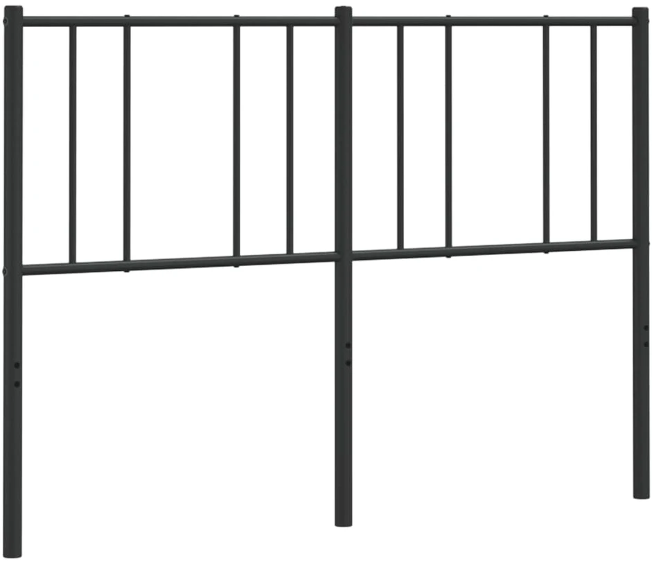 Metalinis galvūgalis, juodos spalvos, 135cm