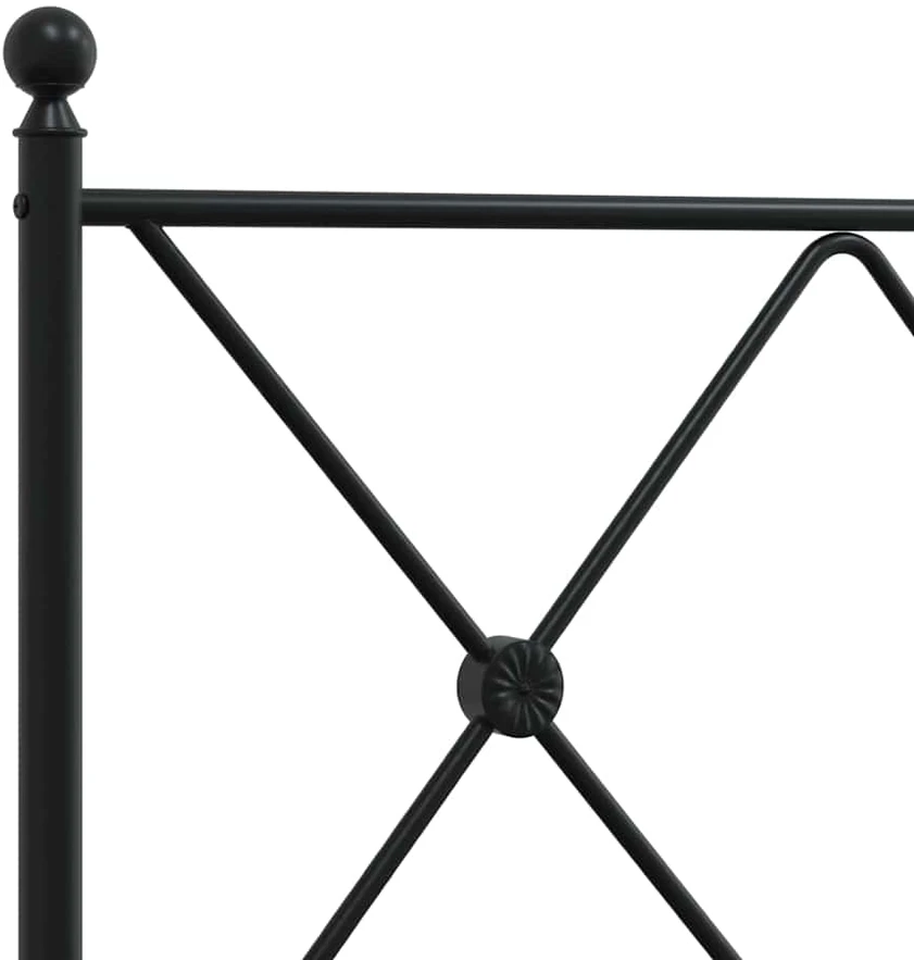 Metalinis galvūgalis, juodos spalvos, 100cm