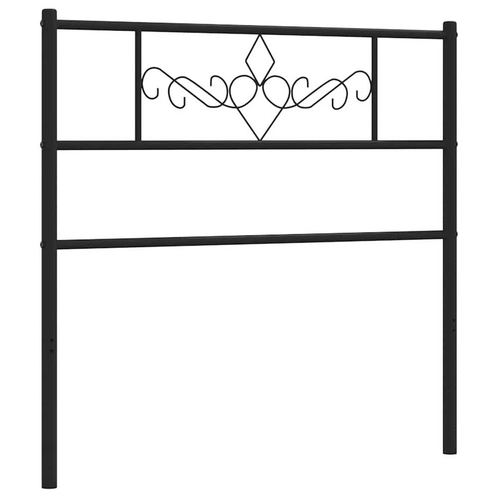 Metalinis galvūgalis, juodos spalvos, 100cm
