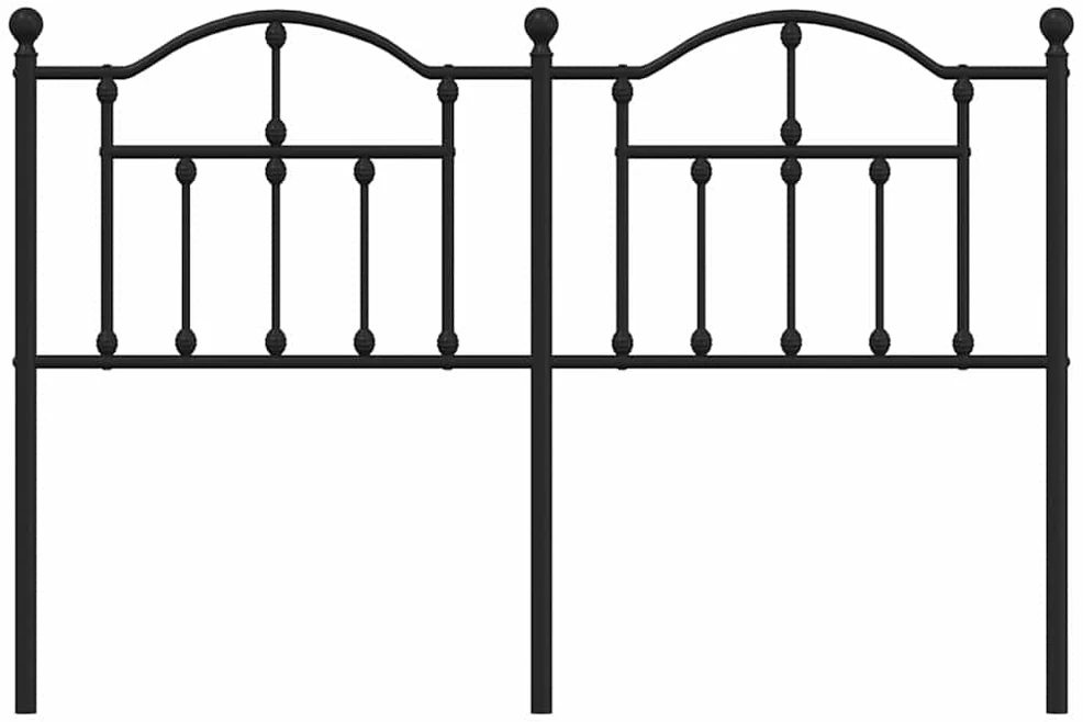 Metalinis galvūgalis, juodos spalvos, 135cm