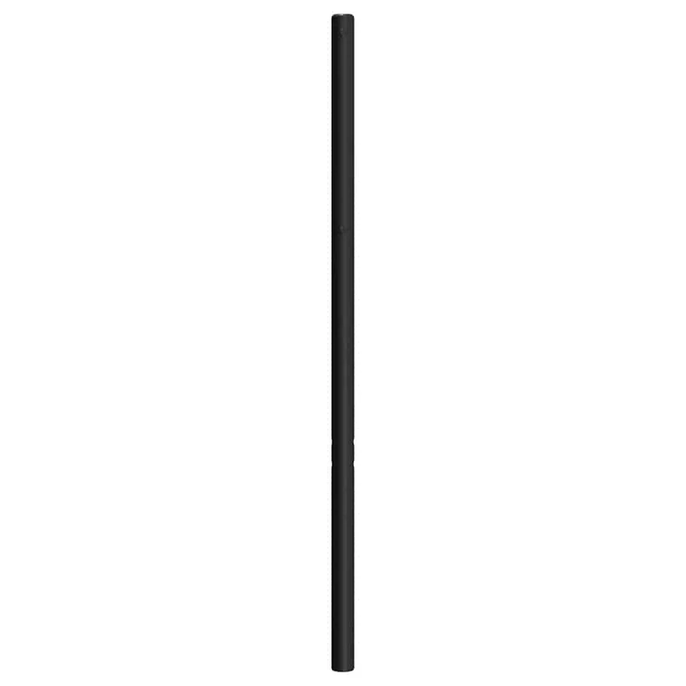 Metalinis galvūgalis, juodos spalvos, 193cm