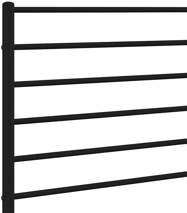 Metalinis galvūgalis, juodos spalvos, 120cm