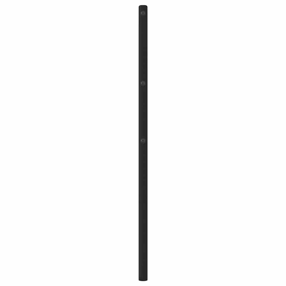 Metalinis galvūgalis, juodos spalvos, 200cm