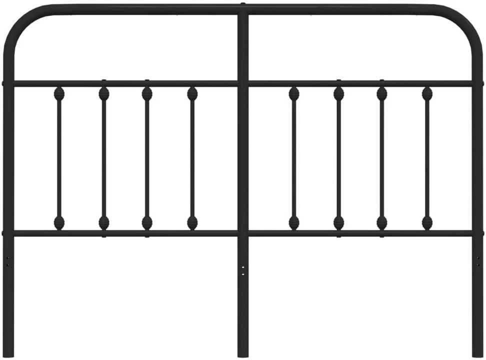 Metalinis pakaitinis galvūgalis, juodos spalvos, 140cm