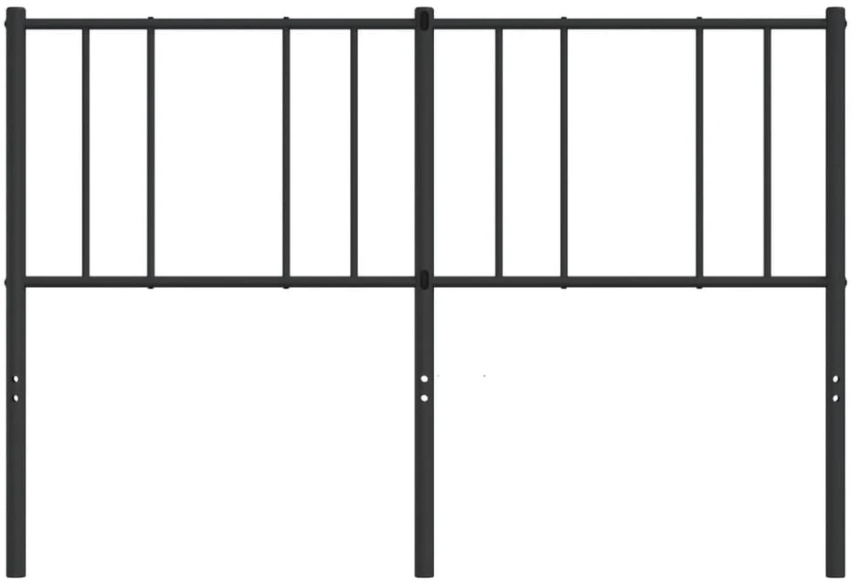 Metalinis galvūgalis, juodos spalvos, 135cm