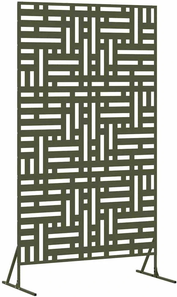 Privatumo žaliuzės 100 x 50 x 180 cm Plienas Alyvuogių žalia