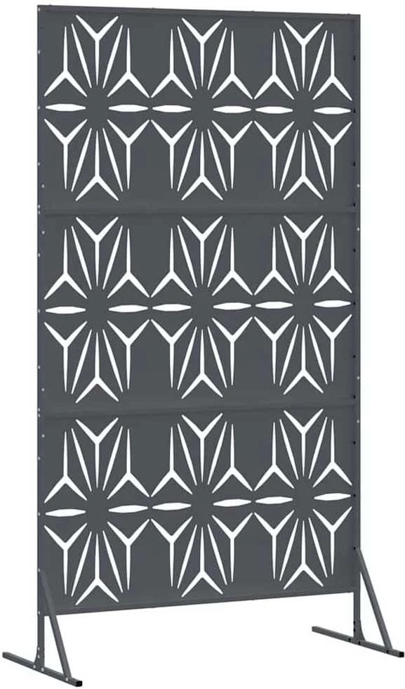 Privatumo žaliuzės 100 x 50 x 180 cm Plienas Antracito